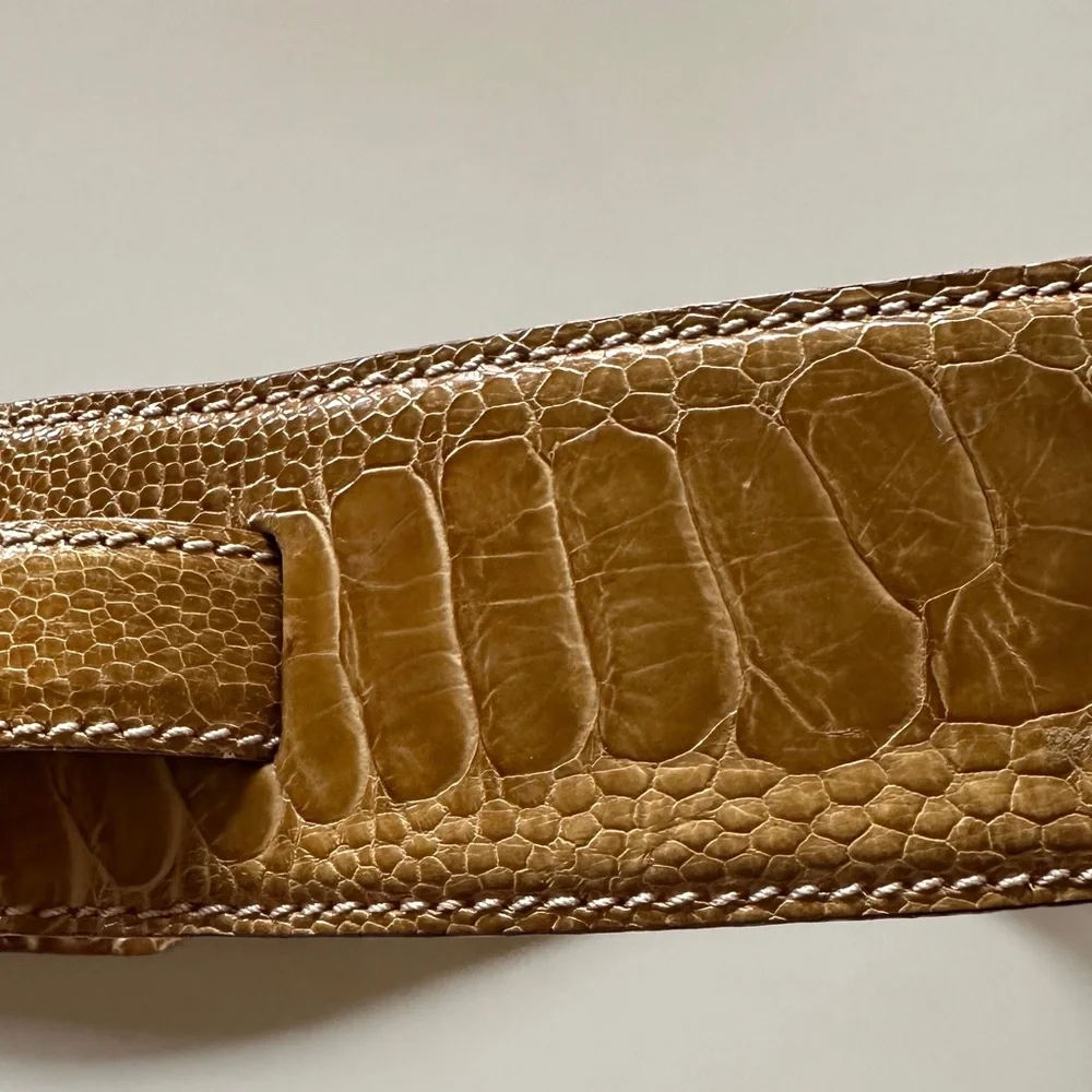 Vera Pelle Genuine Leather Belt Made in Italy